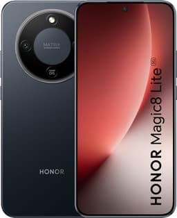 Honor Magic 8 Lite smartphone 8/512GB (svart) - Nyskick - i originalförpackning