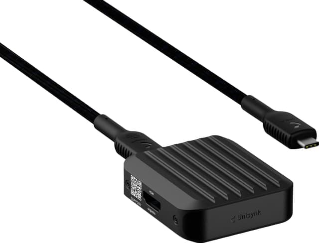 Unisynk 4-port USB-C hubb V3 - Nyskick - i originalförpackning
