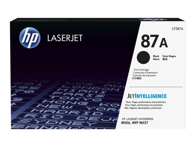 HP toner 87A Original LaserJet Svart - Nyskick - i originalförpackning