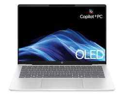 HP OmniBook 5 14 Snap-8C/16/512/OLED 14" Copilot+ PC - Använt skick – Synliga skador, fullt funktionell