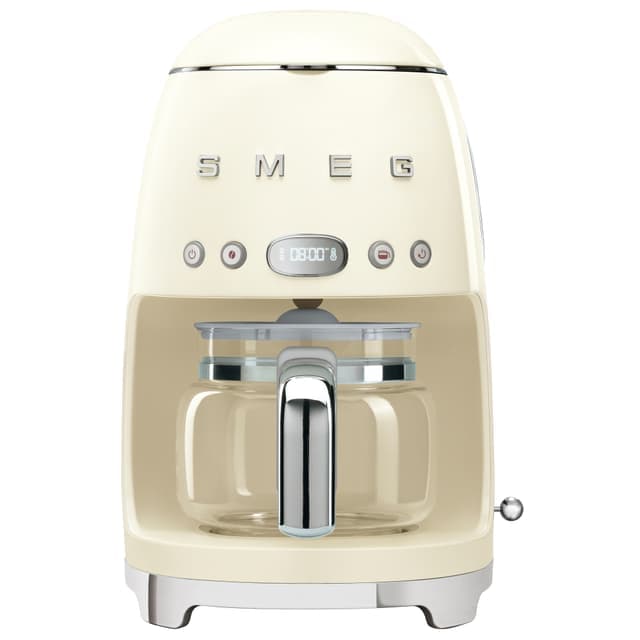 Smeg 50's Style kaffebryggare DCF02CREU  (krämvit) - Nyskick - i originalförpackning