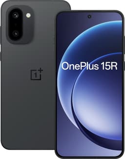 OnePlus 15R smartphone 5G 12/256GB (kolsvart) - Nyskick - i originalförpackning