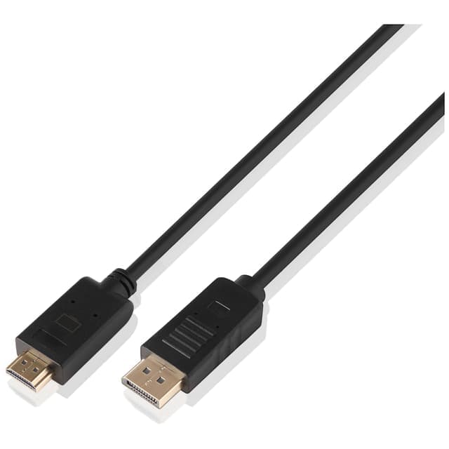 Logik DisplayPort till HDMI-kabel (2m) - Nyskick - originalförpackning saknas