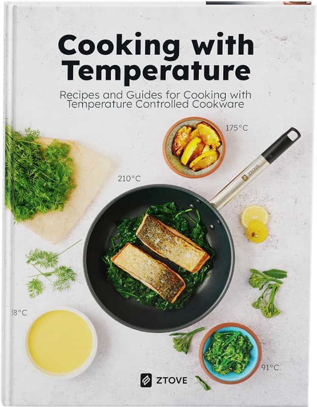 Ztove kokbok med temperatur (Inbunden) ZCB01 - Nyskick - i originalförpackning