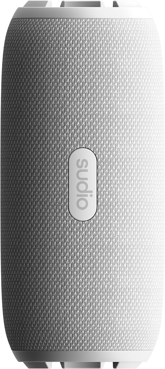 Sudio F5 trådlös bärbar högtalare (vit) - Bra skick – Mindre spår av användning