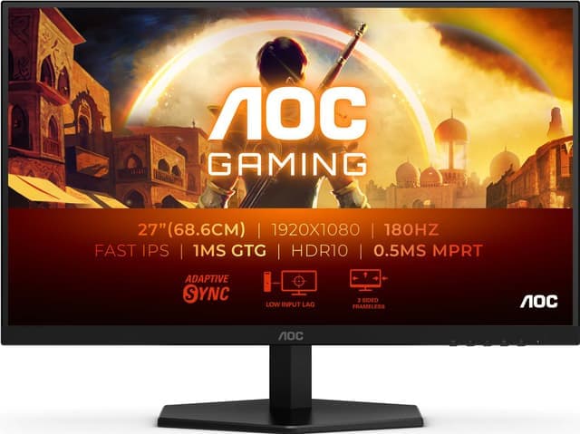 AOC 27G42E 27/FHD/IPS/180Hz/1ms gamingskärm - Nyskick - i originalförpackning