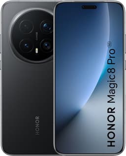 Honor Magic 8 Pro smartphone 12/512GB (svart) - Nyskick - i originalförpackning