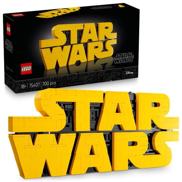 LEGO Star Wars Brick-Built Star Wars Logo 75407 - Nyskick - i originalförpackning