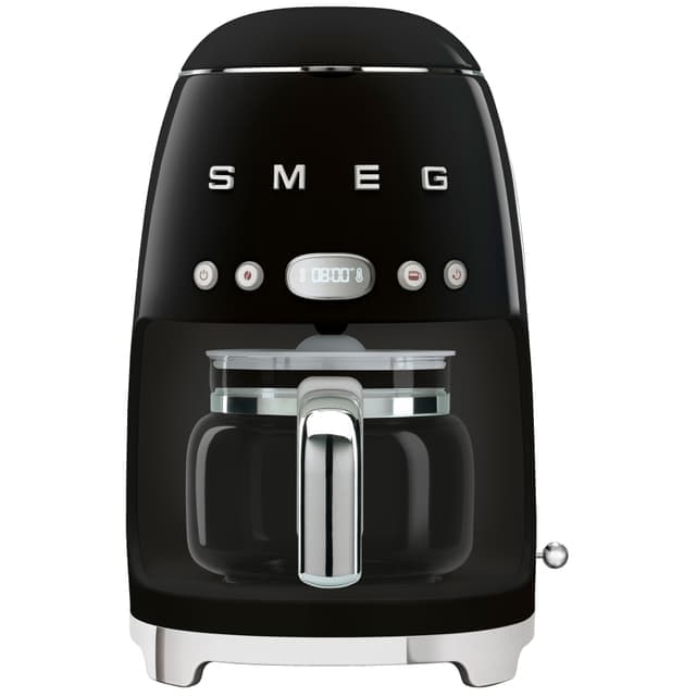 Smeg 50's Style kaffebryggare DCF02BLEU (svart) - Nyskick - i originalförpackning