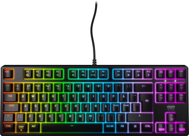 Cherry Xtrfy K4V2 tangentbord gaming - Nyskick - originalförpackning saknas