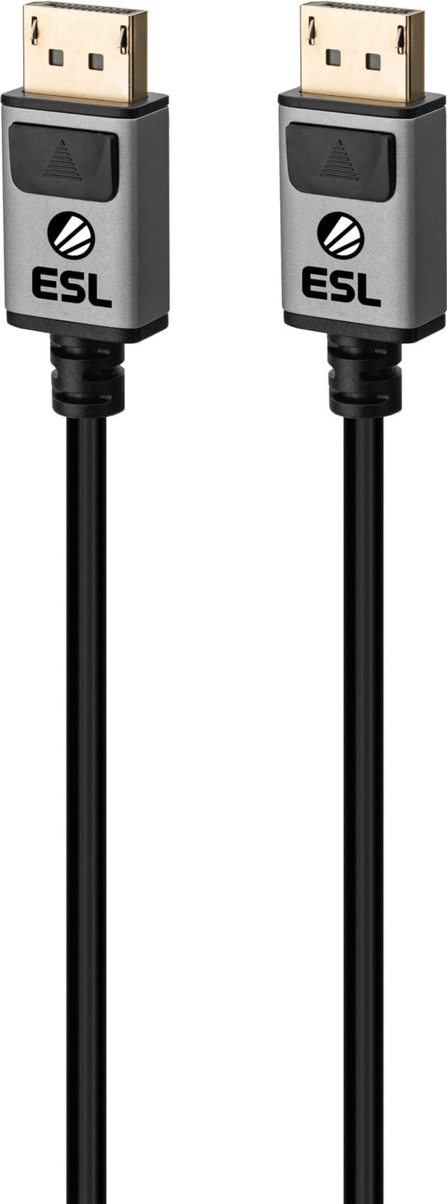 ESL Gaming 8K/FHD@240Hz DisplayPort 1.4-kabel (2m) - Nyskick - i originalförpackning