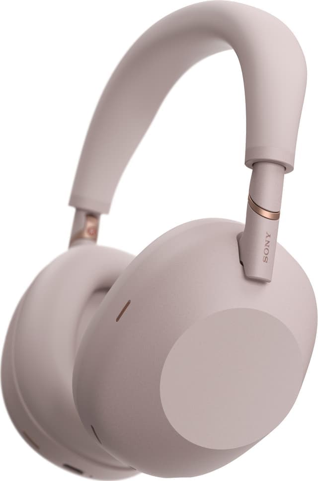 Sony WH-1000XM6 trådlösa around-ear-hörlurar (sandrosa) - Nyskick - i originalförpackning