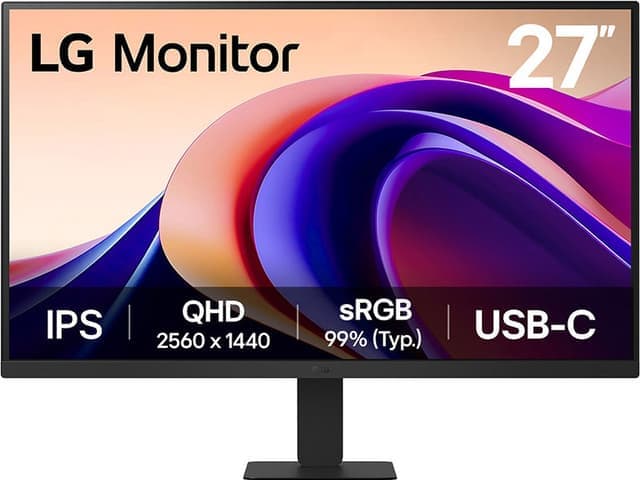 LG 27U631 27/QHD/IPS/100Hz/5ms/250nit 27" bildskärm - Nyskick - i originalförpackning