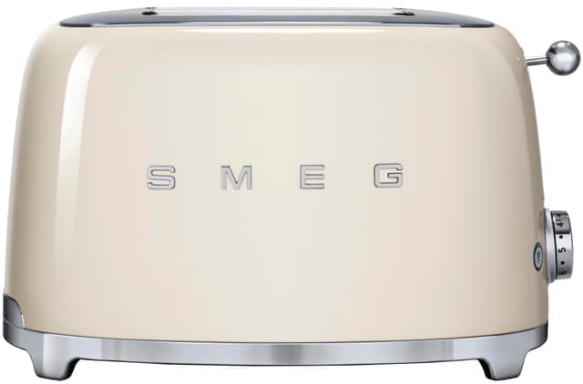 Smeg Brödrost TSF01CREU (gräddvit) - Nyskick - i originalförpackning