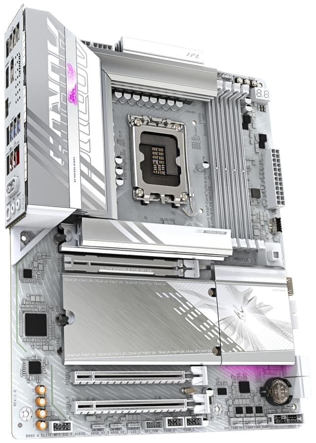 Gigabyte B860 A ELITE WF7 ICE moderkort - Nyskick - i originalförpackning