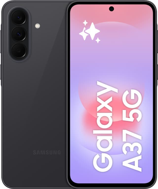 Samsung Galaxy A37 5G smarttelefon 6/128GB (Charcoal) - Nyskick - i originalförpackning