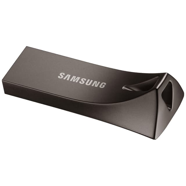Samsung Bar Plus USB-A-minne 128 GB (grå) - Nyskick - originalförpackning saknas