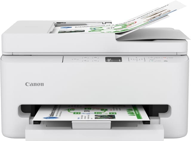 Canon Pixma TS7550i allt-i-ett-skrivare (vit) - Bra skick – Mindre spår av användning