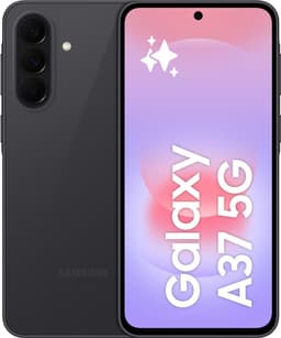 Samsung Galaxy A37 5G smarttelefon 6/128GB (Charcoal) - Nyskick - originalförpackning saknas