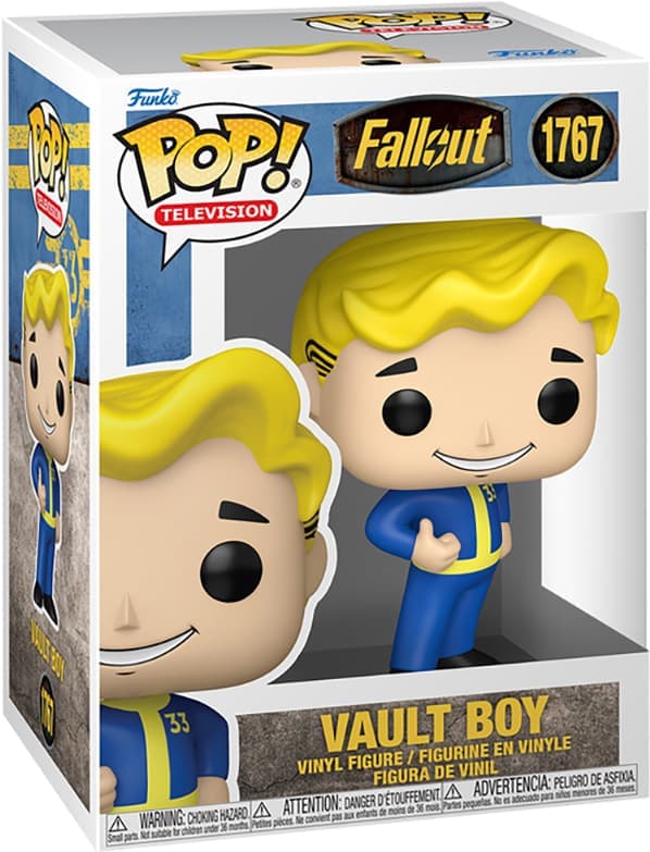 Funko POP Fallout med Chase actionfigur (Vault Boy) - Nyskick - i originalförpackning