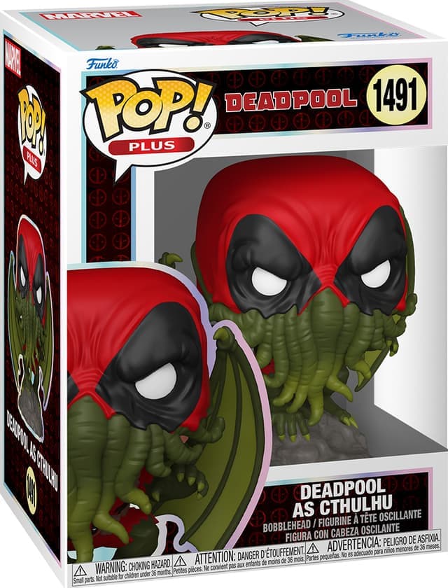 Funko POP Deadpool actionfigur (Cthulhu) - Nyskick - i originalförpackning