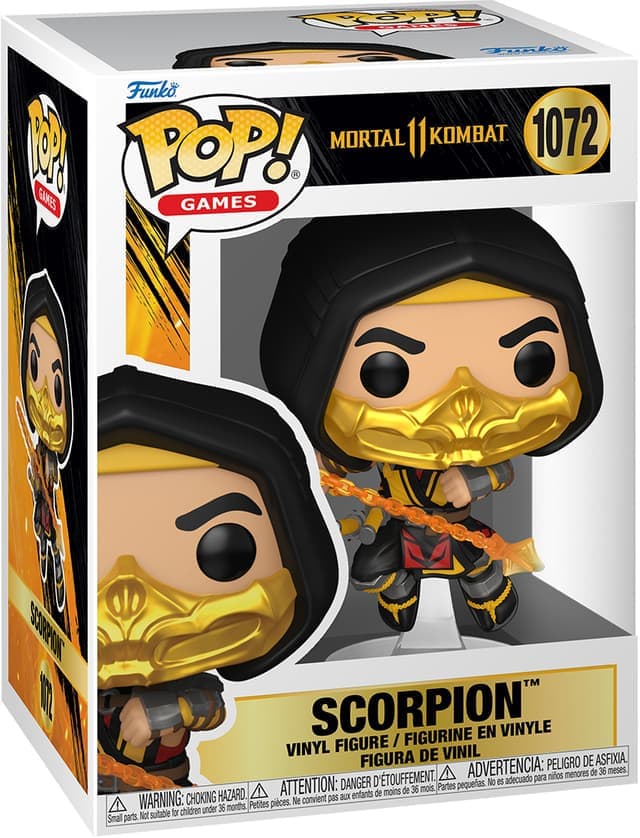 Funko POP Mortal Kombat 11 Fatality actionfigur (Scorpion) - Nyskick - i originalförpackning