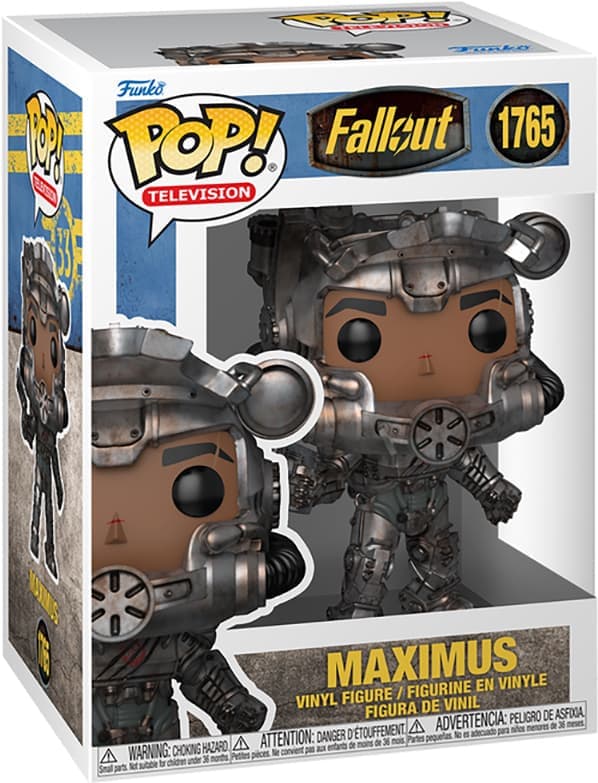 Funko POP Fallout med Chase actionfigur (Maximus) - Nyskick - i originalförpackning