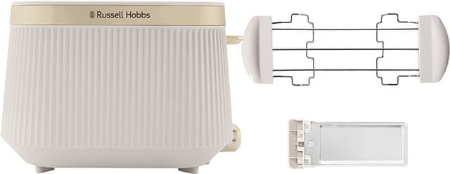 Russell Hobbs Brontë brödrost 2676i-56 (beige) - Nyskick - i originalförpackning