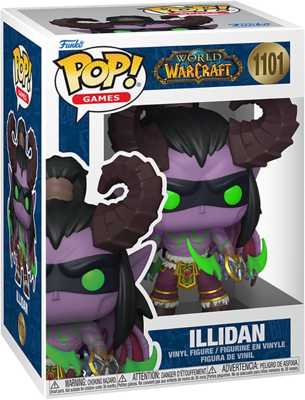Funko Pop! World of Warcraft actionfigur (Illidan) - Nyskick - i originalförpackning
