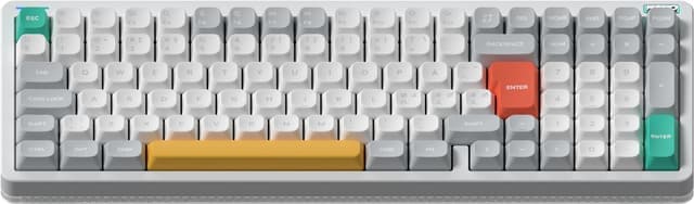 NuPhy Halo96 V2 trådlöst gamingtangentbord (Jonvit) - Nyskick - i originalförpackning