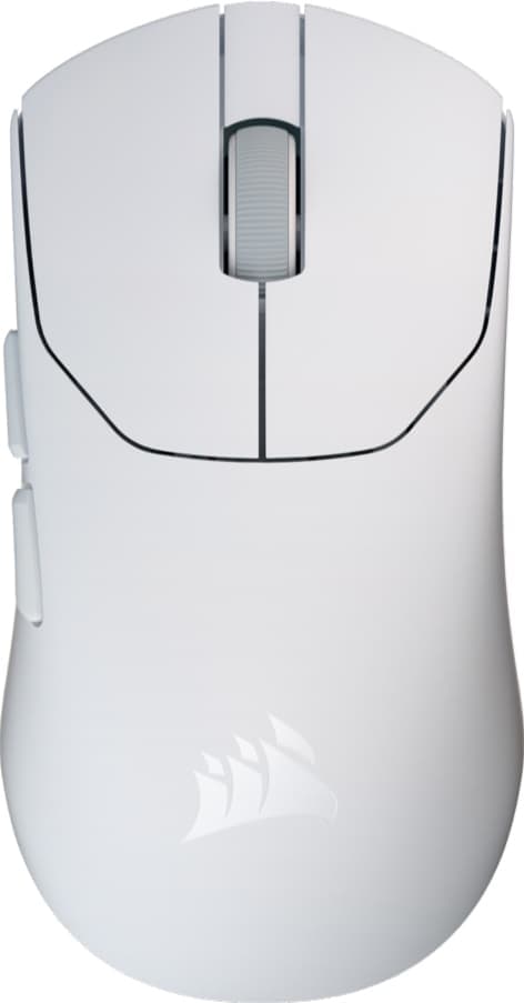 Corsair Sabre v2 Pro Ultralight trådlös mus (vit) - Nyskick - i originalförpackning