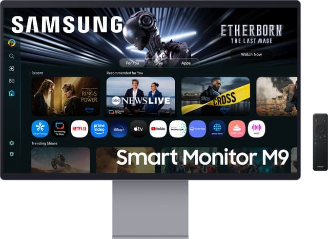 Samsung Smart Monitor M9 32/UHD/OLED/165Hz/0,03ms datorskärm - Nyskick - i originalförpackning
