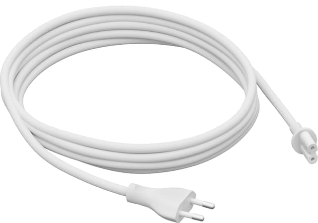 Sonos Power laddningskabel 0.5m (vit) - Nyskick - originalförpackning saknas