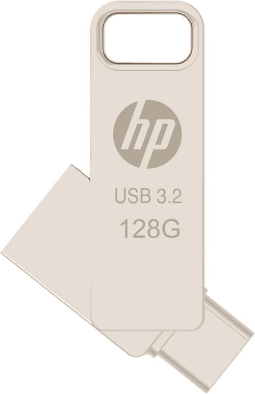 HP x206c Type-C USB-flashminne 128 GB - Nyskick - i originalförpackning