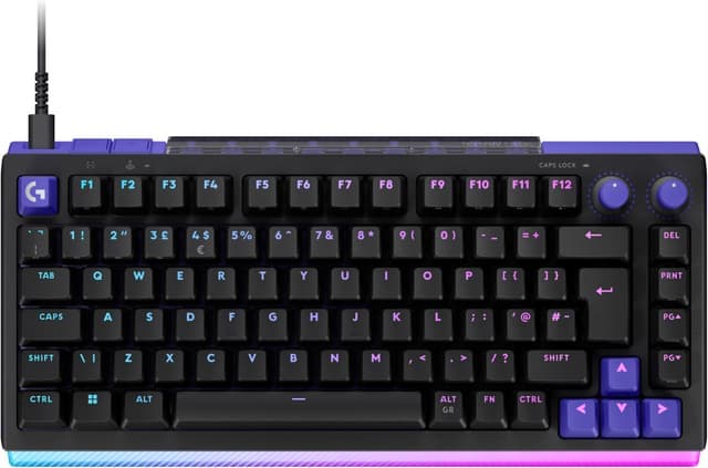 Logitech G G512 X 75 gamingtangentbord (svart) - Nyskick - i originalförpackning
