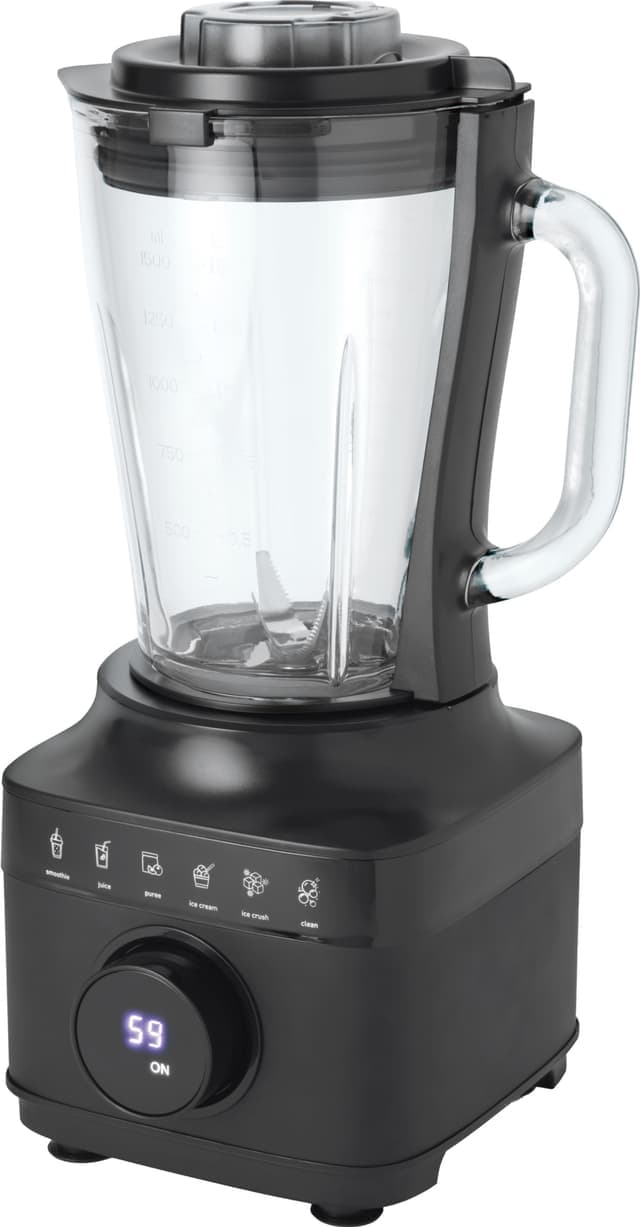F&B Speed blender 1500 W (svart) - Nyskick - originalförpackning saknas