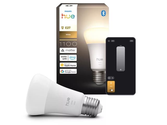 Philips Hue W A60 LED-lampa 9,5W E27 - Nyskick - i originalförpackning