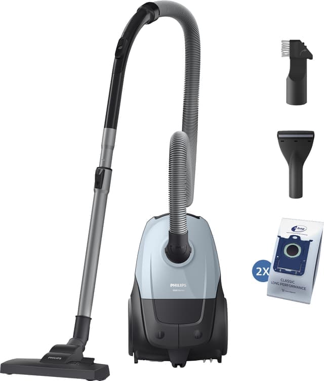 Philips 1000-serien dammsugare med påse XD1142/10 (blå) - Nyskick - i originalförpackning