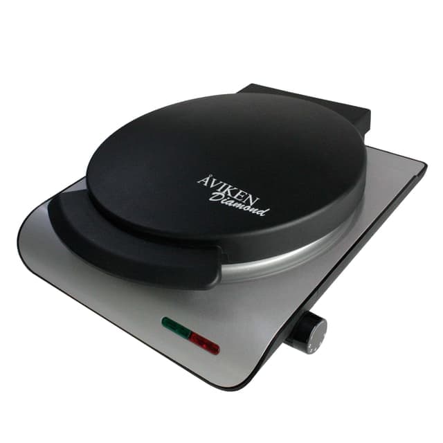 Åviken Diamond våffeljärn (svart) - Nyskick - i originalförpackning