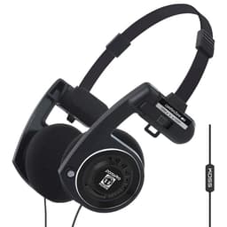 Koss PortaPro Remote hörlurar med mic on-ear (svart) - Nyskick - i originalförpackning
