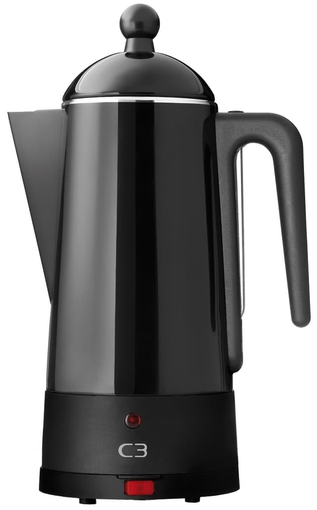 C3 Design perkolator 30-30204eco (svart) - Nyskick - i originalförpackning
