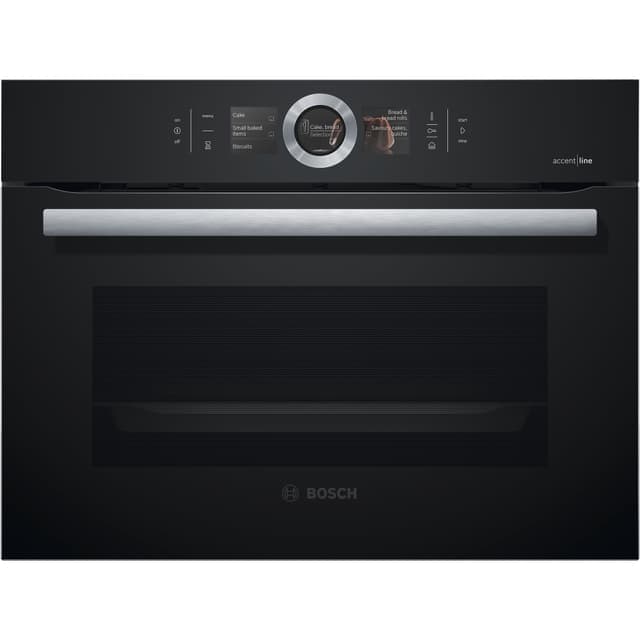 Bosch AccentLine ångugn CSG856RB6 - Liten, något synlig buckla