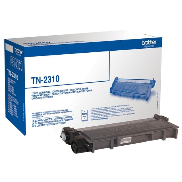 Brother TN-2310 tonerkasett svart - Nyskick - i originalförpackning