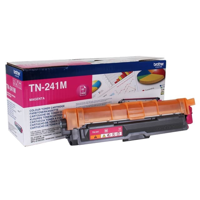 Brother toner TN-241M Magenta - Nyskick - i originalförpackning