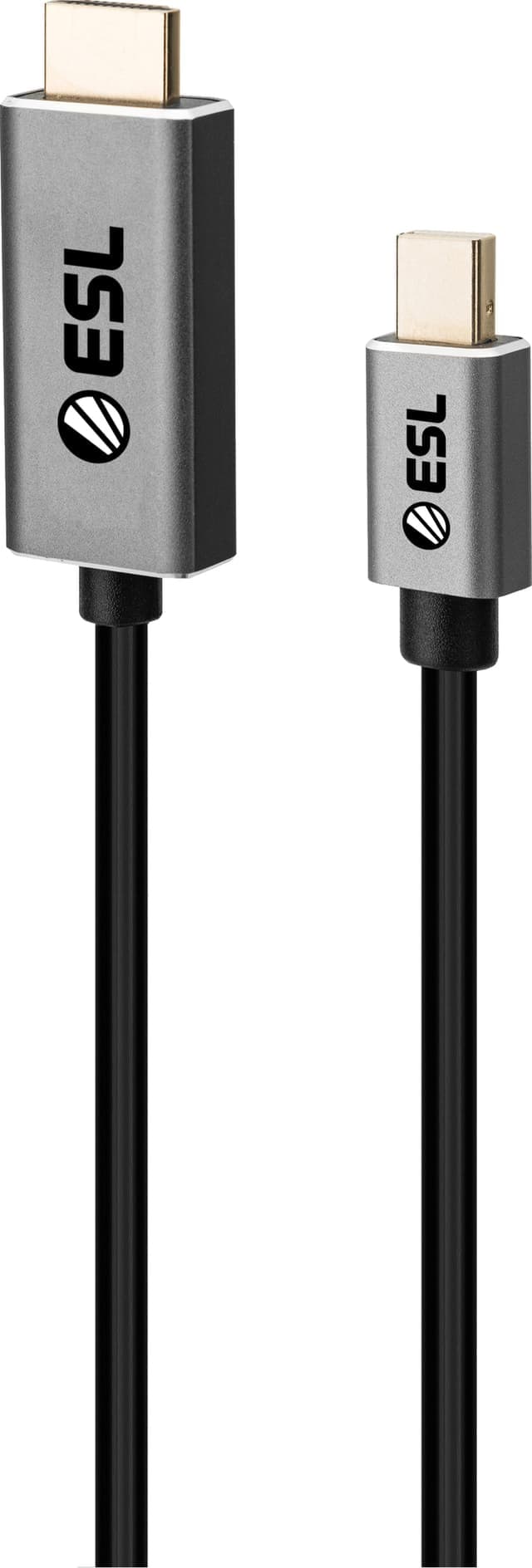 ESL Gaming mini DisplayPort till HDMI-kabel  (2 m) - Nyskick - originalförpackning saknas