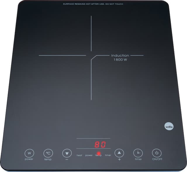 Wilfa Induktionsplatta ICP1800B - Nyskick - inga skador