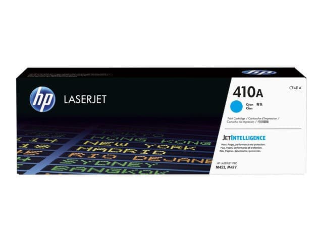 HP toner 410A Original LaserJet Cyan - Nyskick - i originalförpackning