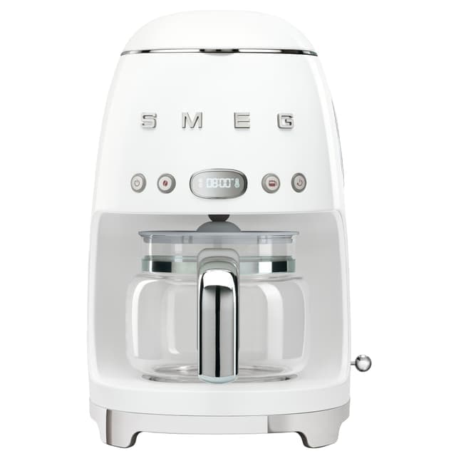Smeg 50's Style kaffebryggare DCF02WHEU (vit) - Nyskick - originalförpackning saknas