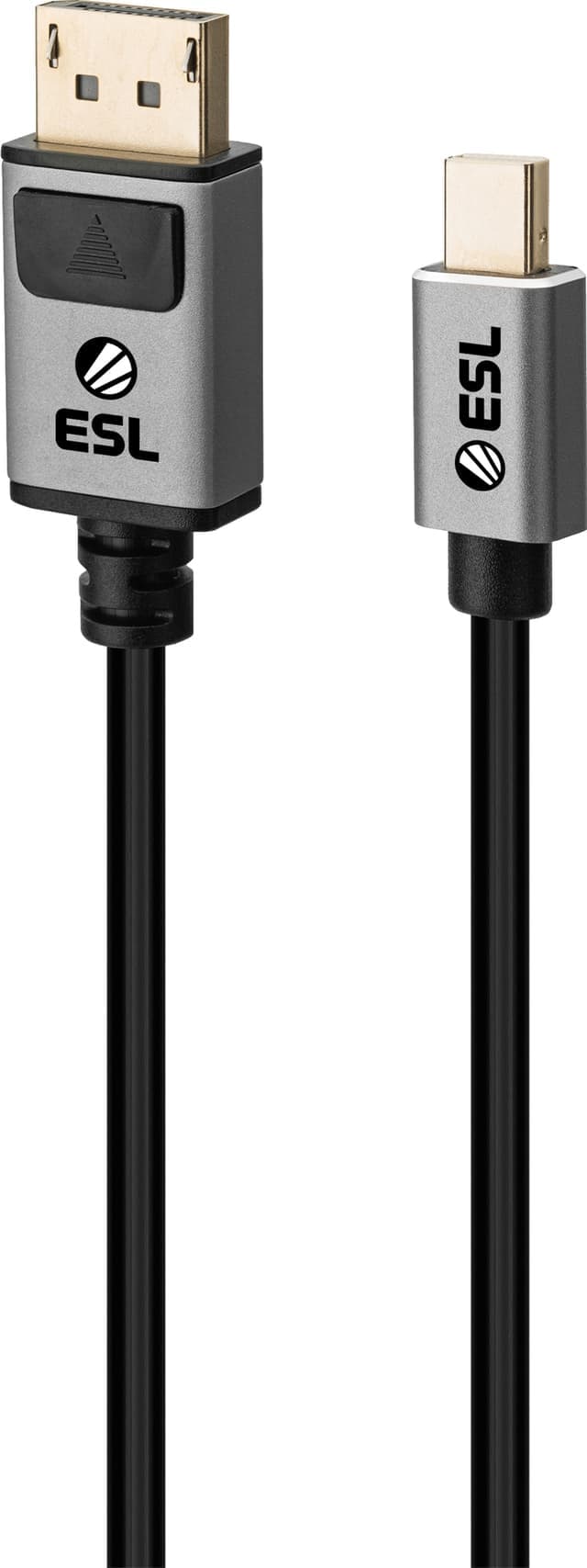 ESL Gaming DisplayPort till mini DisplayPort 1.4 kabel (2 m) - Nyskick - originalförpackning saknas