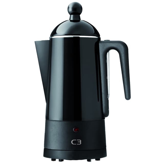 C3 Design perkolator 30-30254eco (svart) - Nyskick - i originalförpackning